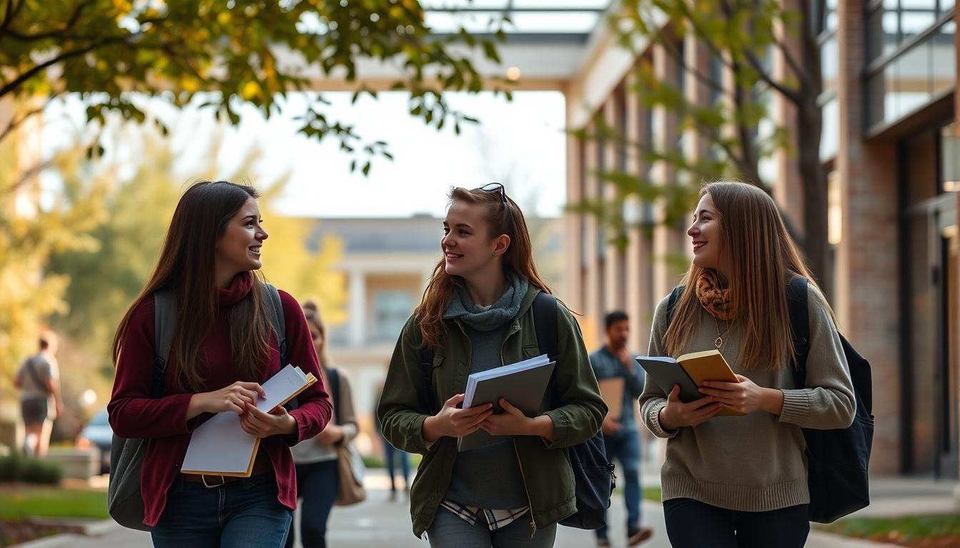 University campus and academic environment in Lisbon