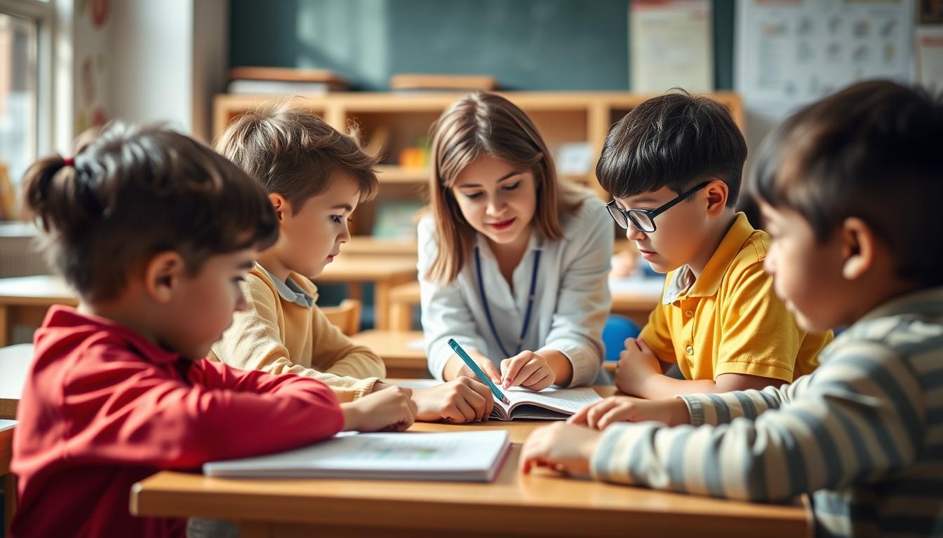 Student developing practical and academic skills